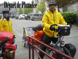 poussins à vélo