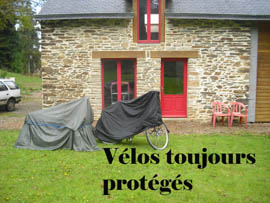 poussins à vélo